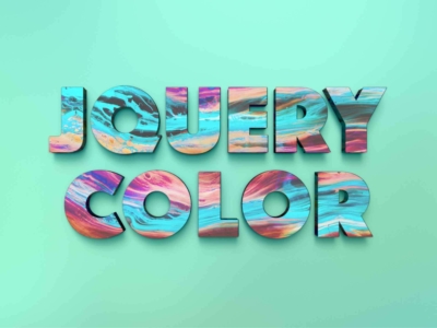 文字や背景の色を変化させる jQueryプラグイン jQuery Color