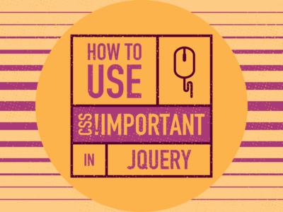 jQueryで CSSの !importantを使う方法